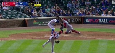 Cardinals legend Yadier Molina made the sweetest diving grab on a really bad pitch