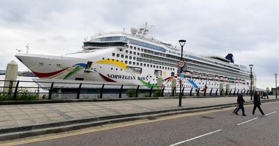 Norwegian Dawn arrives in Liverpool as part of 10-day tour