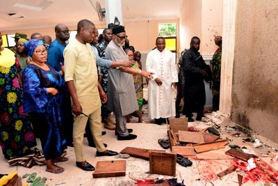 Gun attack on church in southwest Nigeria leaves 21 dead