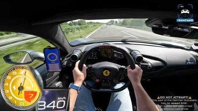 See Ferrari F8 Tributo Reach Its 211-MPH Top Speed On The Autobahn