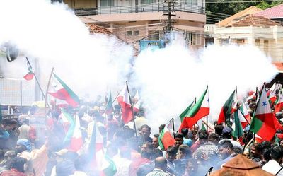 PFI march in Thiruvananthapuram turns violent