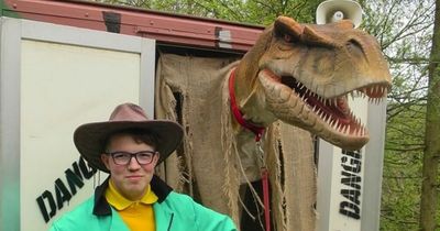 Immersive 'Jurassic June' family dinosaur experience near Liverpool