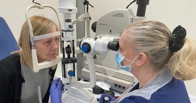 Glasgow post office worker 'blinded' in stroke drama says optician saved her life