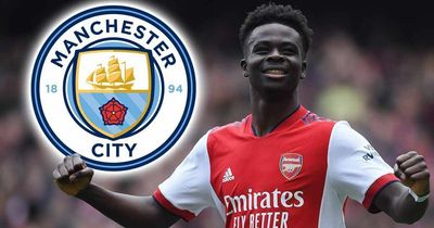 Bukayo Saka threat grows for Arsenal as Man City 'ramp up' transfer interest