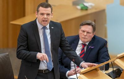 Douglas Ross has been 'completely consistent' on Boris Johnson, Tory MSP claims