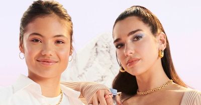 Dua Lipa and Emma Raducanu launch new Evian campaign