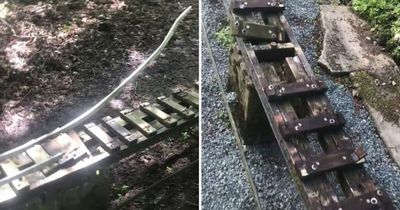 Thieves cause £20,000 worth of damage after ‘ripping’ metal track apart from beloved miniature railway