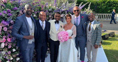 Jermain Defoe gets married in £200k ceremony at venue of infamous British scandal