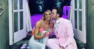 Olly Murs shares sweet photo from proposal as he announces engagement to bodybuilder girlfriend