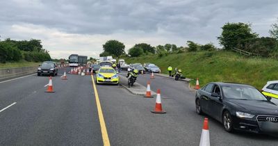 Revenue take part in garda checkpoint as multiple arrests made on motorway