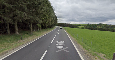 Biker dies after horror smash with lorry on Lanarkshire road