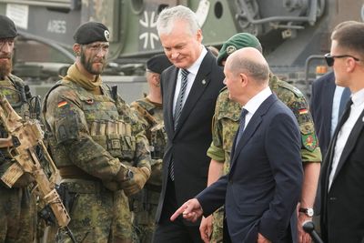 NATO combat unit in Lithuania could grow to German-led brigade in longer term - Scholz