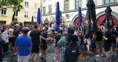 England fans in Munich arrested after Nazi salutes and damage to hotel room