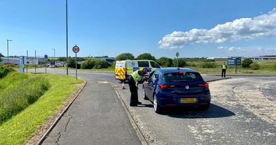 Police lock down Ayrshire industrial estate as emergency services race to scene