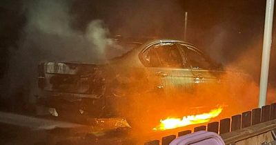 Wishaw woman left gutted after car is torched in early morning blaze