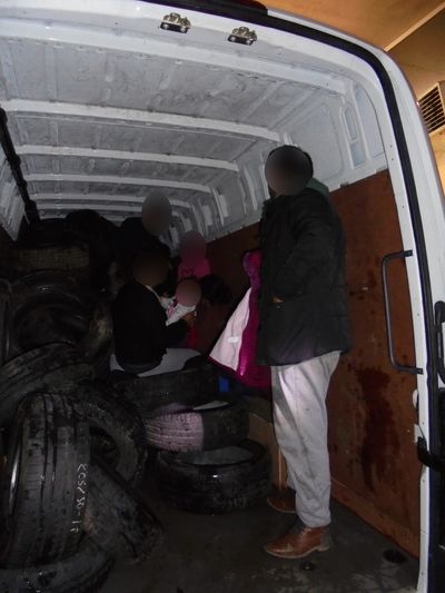 Two men jailed for smuggling 31 migrants into UK in back of hired vans