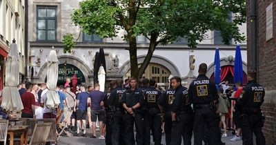 Eight England fans arrested in Munich including three for making Nazi salutes