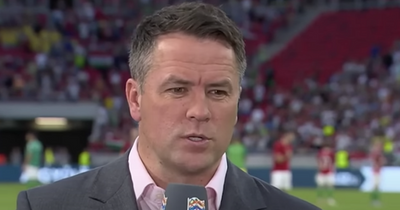 Michael Owen confronts Love Island jokes live on Channel 4 before England game