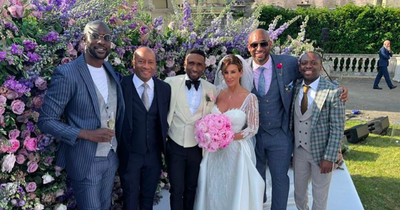 Jermain Defoe's £200k wedding at venue of infamous British scandal