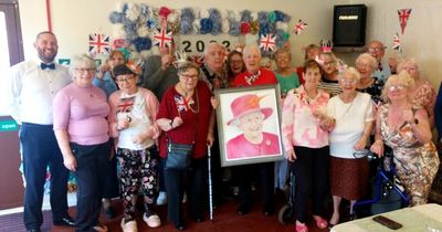 Lanarkshire sheltered housing complex enjoys Platinum Jubilee tea party