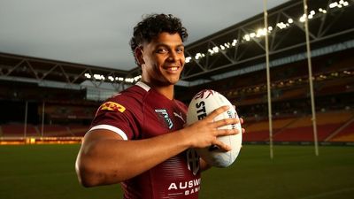 Selwyn Cobbo makes his State of Origin debut tonight. He's the latest star rugby league player to come out of tiny Cherbourg