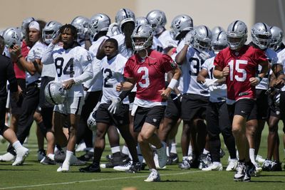 Raiders have full attendance day one of minicamp but not all players took the field