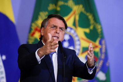 Brazil's Bolsonaro says electoral judge abused democracy meeting with diplomats