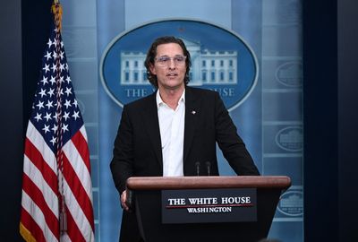 Grandstanding? McConaughey's gun speech