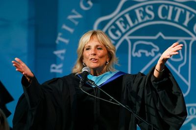 Jill Biden to L.A. college grads: 'Never forget your path'