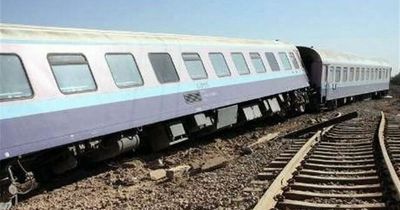 Iran train crash: At least 10 feared dead and dozens injured after passenger train derails