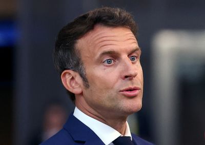Poll shows French President Macron's bloc ahead in parliamentary election