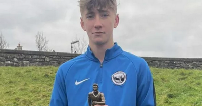 Talented teen footballer is paralysed after freak accident playing with friends