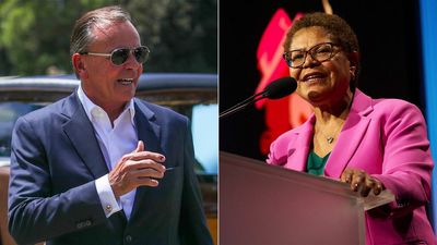 LA's mayoral race heads to runoff in November