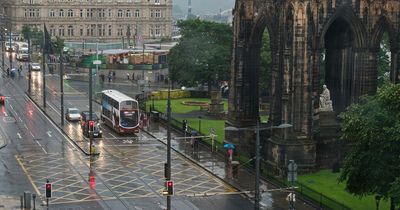 June 'monsoon' to soak Edinburgh this week days after 23C bank holiday scorcher