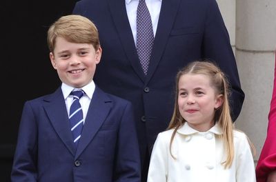 Princess Charlotte steps in for Queen and corrects George’s posture during Platinum Jubilee