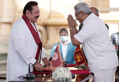 Brothers at odds, but ruling family still holds key to Sri Lanka's future