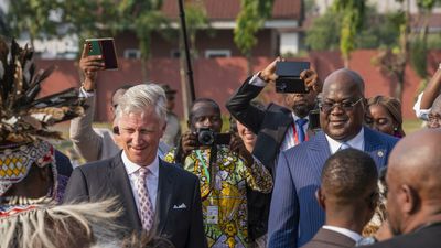 Belgium's King Philippe begins historic six-day visit to DRC