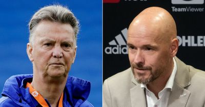 Louis van Gaal has held talks with Erik ten Hag about new Manchester United structure