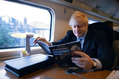 'Sleekit' Boris Johnson quietly scraps £3bn rail link to Scotland