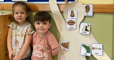 Springholm Nursery children take part in Scots language week