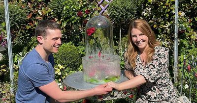 Fairytale ending for couple after engagement at Bloom Festival 2022