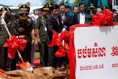 Cambodia, China revamp naval base near Thailand, stoking US fears