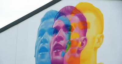 New mural of Derry City legend James McClean unveiled
