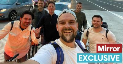 Stranded Brits on Amsterdam stag-do buy bikes to complete epic 230-mile mission home