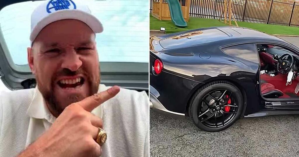 Tyson Fury flaunts £1million fleet of cars including…