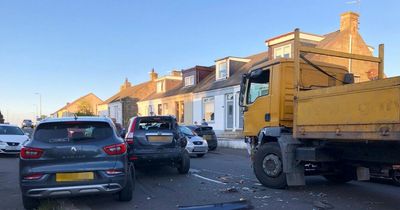 Crash in Lanarkshire street results in three people taken to hospital