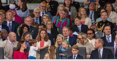 Prince George's response to little brother Louis' Jubilee antics leaves fans in stitches