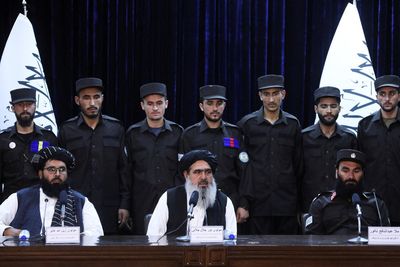 Afghan Taliban unveils new uniforms for reconstituted police force