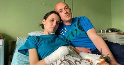 Ukrainian mum loses unborn child with hand and foot amputated after rocket strike