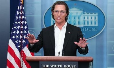 First Thing: Matthew McConaughey in emotional plea for gun control at White House
